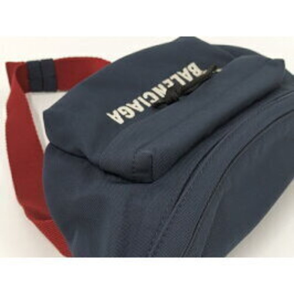 BALENCIAGA waist Clutch belt pack Navy Blue - Picture 4 of 9